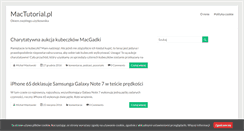 Desktop Screenshot of mactutorial.pl