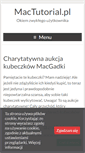 Mobile Screenshot of mactutorial.pl